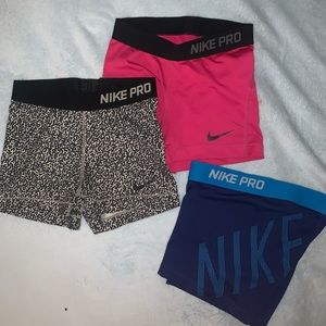 Nike Pro Shorts bundle